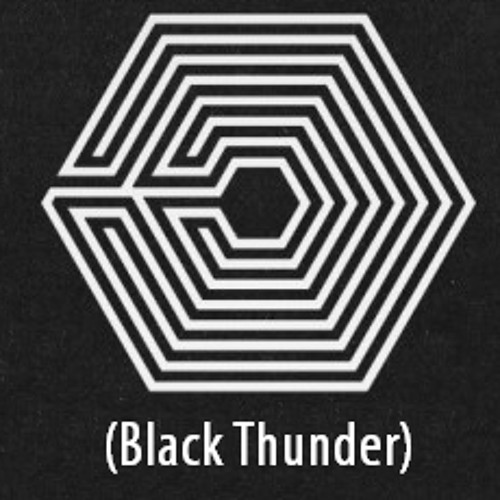 ภาพปกอัลบั้มเพลง EXO - BLACK THUNDER Black Pearl vs Thunder Mix