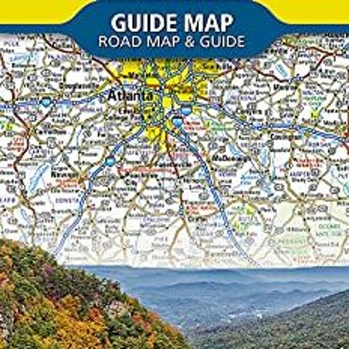 ภาพปกอัลบั้มเพลง ✔️ Read Georgia Map (National Geographic Guide Map) by National Geographic Maps