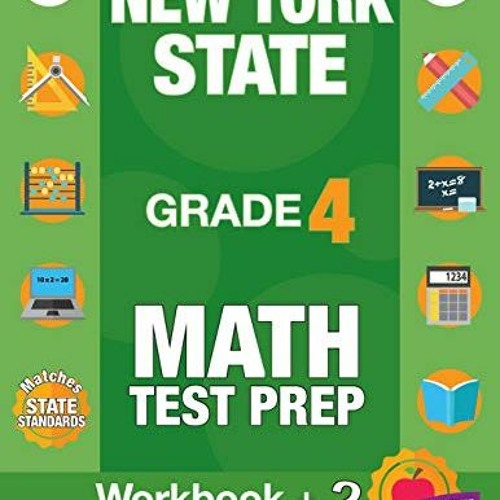 ภาพปกอัลบั้มเพลง Get PDF New York State Grade 4 Math Test Prep New York 4th Grade Math Test Prep Book for the NY Sta