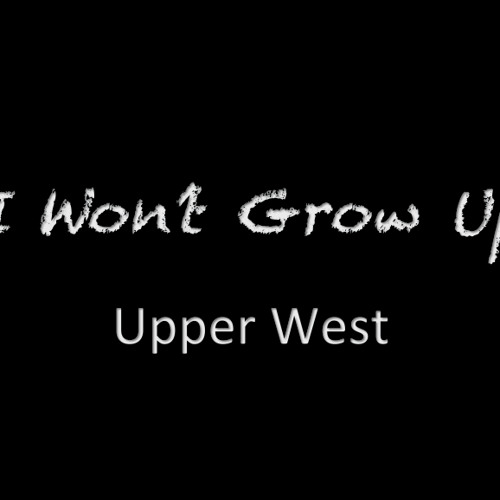 ภาพปกอัลบั้มเพลง I Won't Grow Up