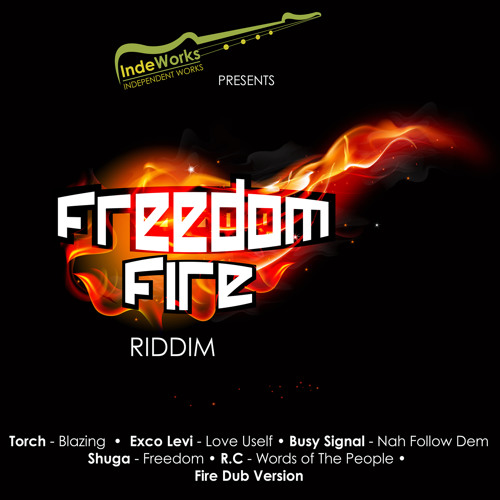 ภาพปกอัลบั้มเพลง Shuga - Freedom Freedom Fire Riddim - IndeWorks 2014