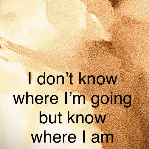 ภาพปกอัลบั้มเพลง I Don’t Know Where I’m Going But Know Where I Am ( J. J. Terrell & RoyRoy )