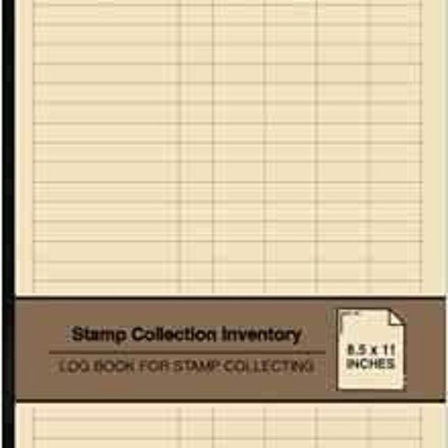 ภาพปกอัลบั้มเพลง GET KINDLE PDF EBOOK EPUB Stamp Collection Inventory Log Book For Stamp Collecting For Stamp Co