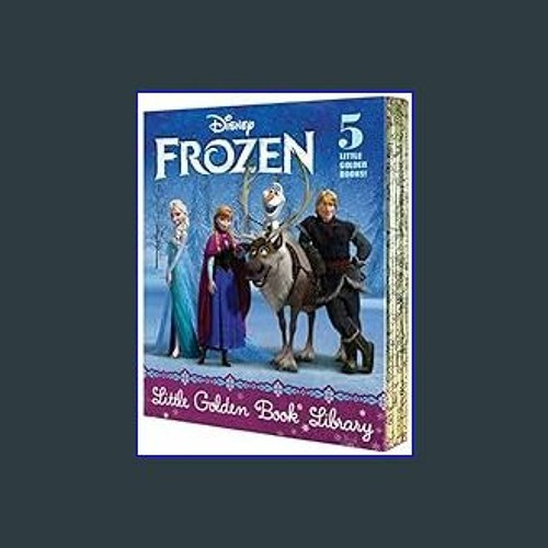 ภาพปกอัลบั้มเพลง R.E.A.D 💖 Frozen Little Golden Book Library (Disney Frozen) Frozen A New Reindeer Friend Olaf