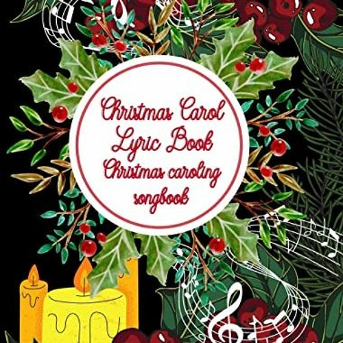 ภาพปกอัลบั้มเพลง READ EPUB KINDLE PDF EBOOK Christmas Carol Lyric Book Caroling songbook 30 Traditional Carols