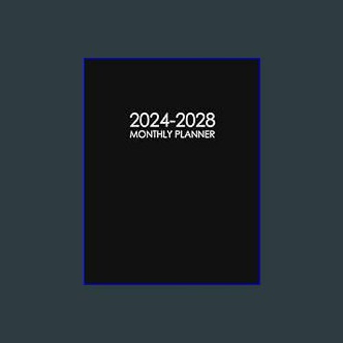 ภาพปกอัลบั้มเพลง READ 📖 2024-2028 Monthly Planner Five Years Calendar 60 Months 5 Year Organizer with Holidays