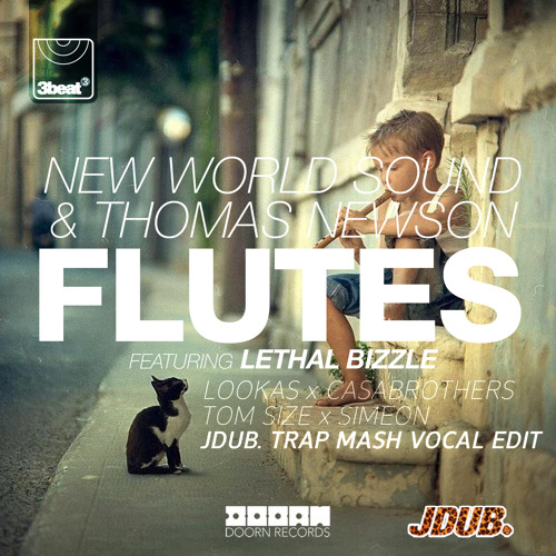 ภาพปกอัลบั้มเพลง NWS x TN x Lethal Bizzle - Flutes (Lookas & TCB x Tom Size & Simeon TrapMash JDUB. Vocal Edit)
