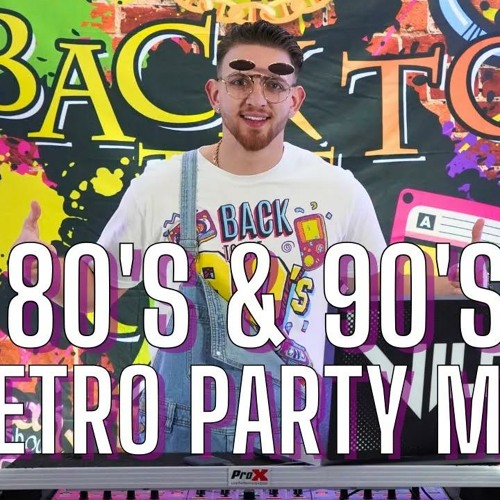 ภาพปกอัลบั้มเพลง Retro House Party 80’s & 90’s Mix Freestyle House Hip Hop Musica de los 80’s y 90’s Ingles