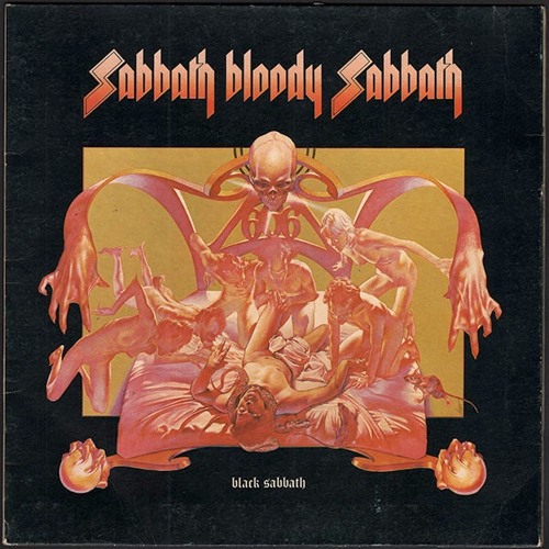 ภาพปกอัลบั้มเพลง Tony Iommi Black Sabbath – Sabbath Bloody Sabbath (1973)