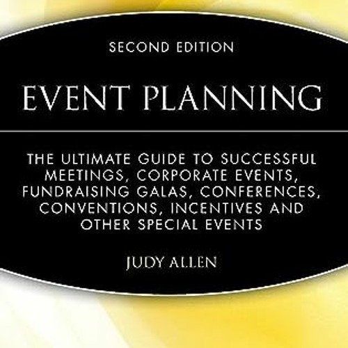 ภาพปกอัลบั้มเพลง PDF Event Planning The Ultimate Guide To Successful Meetings. Corporate Events. Fundraising Gal