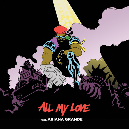 ภาพปกอัลบั้มเพลง All My Love (feat. Ariana Grande)