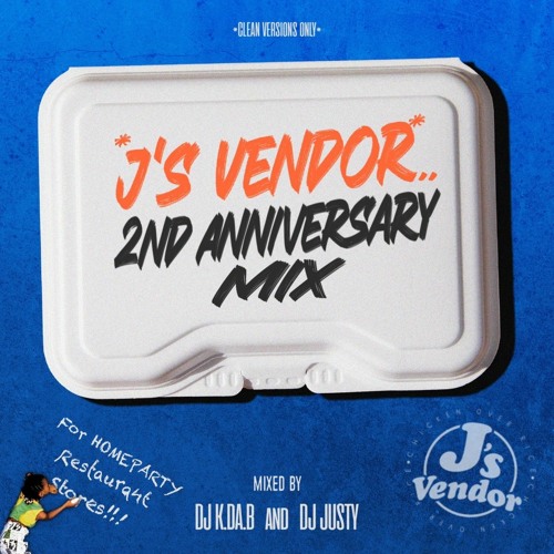 ภาพปกอัลบั้มเพลง AVALON J's Vendor 2nd ANNIVERSARY MIX -CLEAN VERSIONS ONLY- MIXED BY DJ K.DA.B AND DJ JUSTY