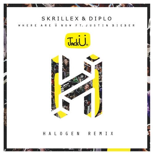 ภาพปกอัลบั้มเพลง Skrillex & Diplo (Jack Ü) X Justin Bieber - Where Are Ü Now (Halogen Remix)