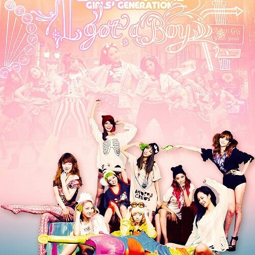 ภาพปกอัลบั้มเพลง Girls Generation - I got a boy