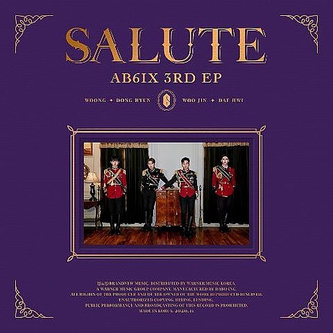ภาพปกอัลบั้มเพลง Salute - AB6IX