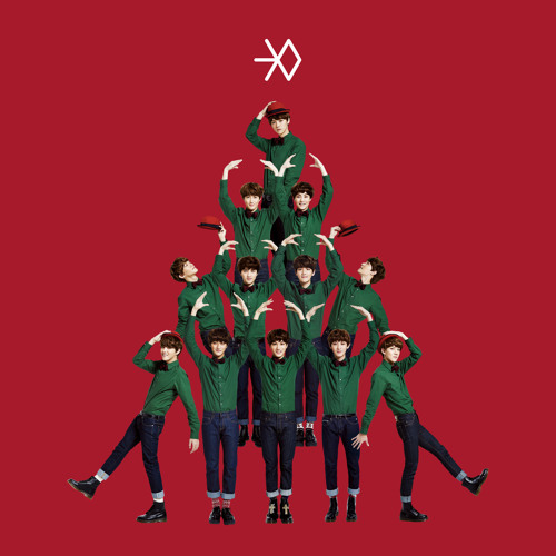 ภาพปกอัลบั้มเพลง EXO K-The First Snow