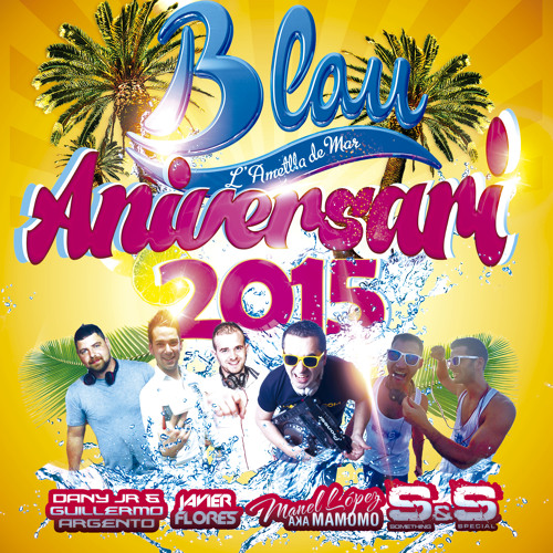 ภาพปกอัลบั้มเพลง Aniversari 2015 Discoteca Blau De L'Ametlla De Mar