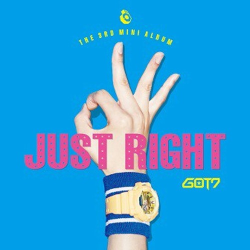 ภาพปกอัลบั้มเพลง GOT7 JUST RIGHT.
