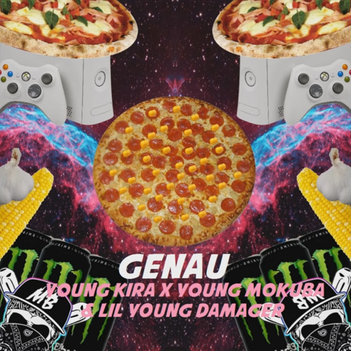 ภาพปกอัลบั้มเพลง Young Kira X Young Mokuba & Lil Young Damager - Genau (Prod. By Young Kira)