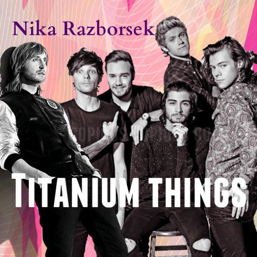 ภาพปกอัลบั้มเพลง One Direction (Little Things) and David Guetta ft. Sia(Tianium) Titanium things