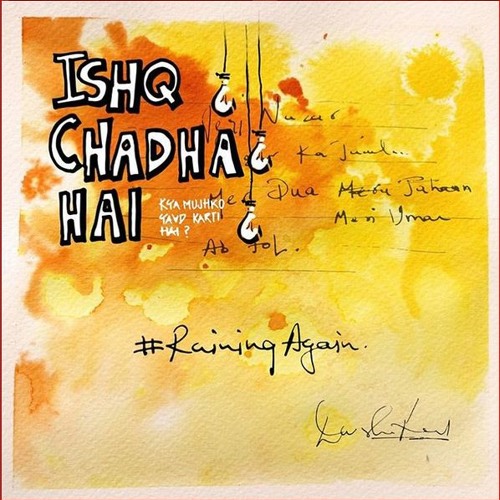 ภาพปกอัลบั้มเพลง Ishq Chadha Hai (Kya Mujhko Yaad Karti Hai) -- Darshan Raval