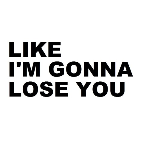 ภาพปกอัลบั้มเพลง Like I'm Gonna Lose You (a Meghan Trainor Acoustic cover) by Chir X Gzon