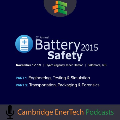 ภาพปกอัลบั้มเพลง Battery Safety 2015 Reliable Scalable and Safe Battery Energy Storage