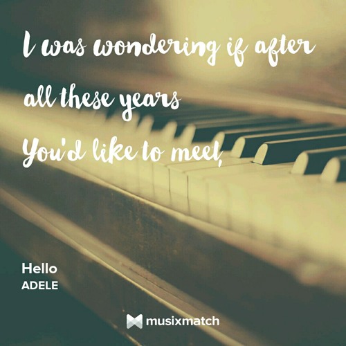ภาพปกอัลบั้มเพลง Hello - Adele - cover by me
