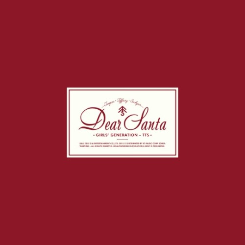 ภาพปกอัลบั้มเพลง 태 티서 TTS - Dear Santa - English.ver (Cover)