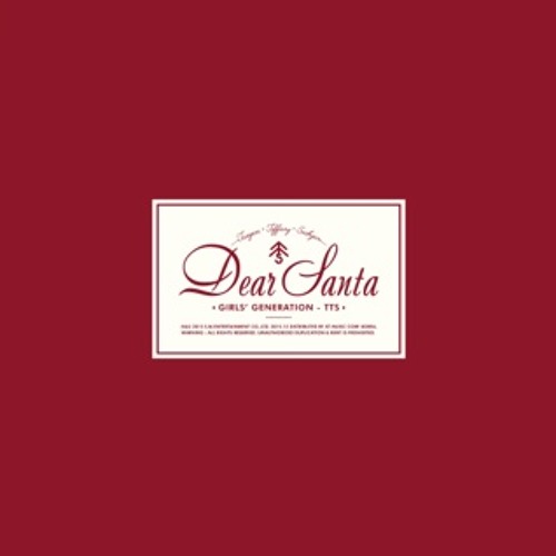 ภาพปกอัลบั้มเพลง Dear Santa (English Ver) - Girls Generation TTS (Failed Cover) at Indonesia