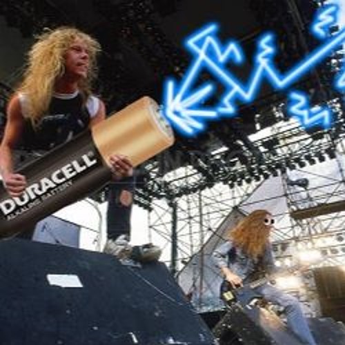 ภาพปกอัลบั้มเพลง Metallica Battery