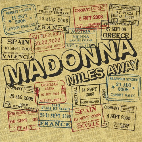 ภาพปกอัลบั้มเพลง Madonna - Miles Away (Morgan Page Remix)