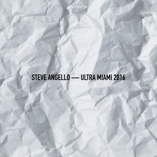 ภาพปกอัลบั้มเพลง Steve Angello - Live At Ultra Music Festival 2016 (Miami)