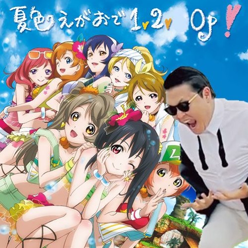ภาพปกอัลบั้มเพลง With Gangnam-Colored Styles 1 2 Op! (江南色スタイルで1 2 Op!) - PSY vs. Love Live!