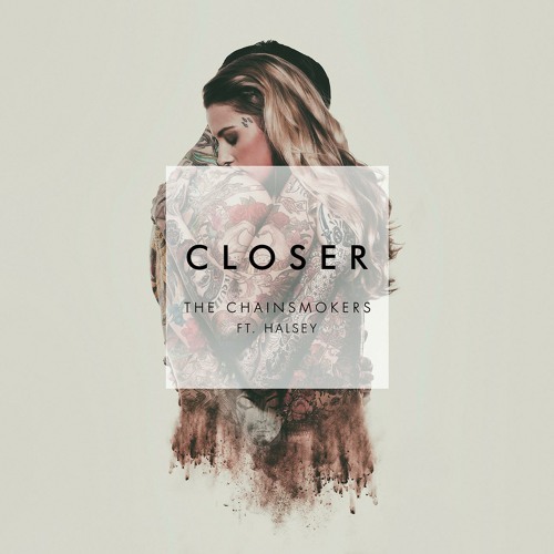 ภาพปกอัลบั้มเพลง The Chainsmokers feat. Halsey - Closer