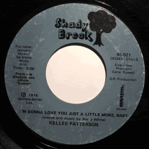 ภาพปกอัลบั้มเพลง Kellee Patterson - I'm Gonna Love You Just A Little Bit More Baby 1976 (PH Sexy Love Re - Edit)