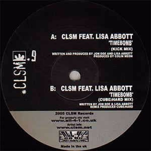 ภาพปกอัลบั้มเพลง CLSM Amp Lisa Abbott - Timebomb Tommy Mix