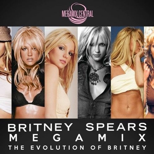 ภาพปกอัลบั้มเพลง Britney Spears - Megamix The Evolution Of Britney