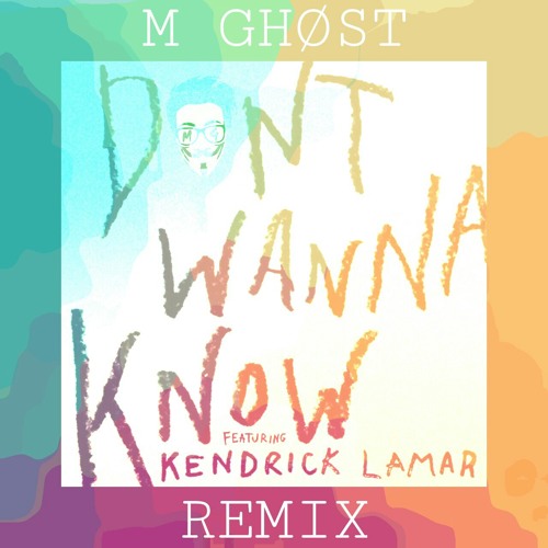ภาพปกอัลบั้มเพลง Maroon 5 feat. Kendrick Lamar - Don't Wanna Know (M GHØST Remix)