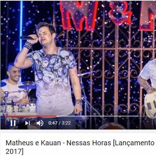 ภาพปกอัลบั้มเพลง Matheus E Kauan - Nessas Horas (Versão HQ -pleta)