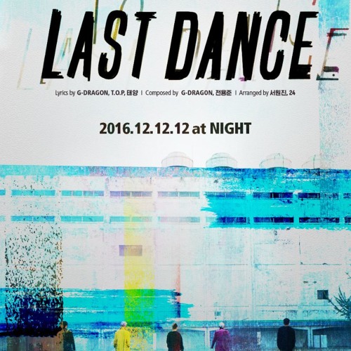 ภาพปกอัลบั้มเพลง Last Dance - BIGBANG