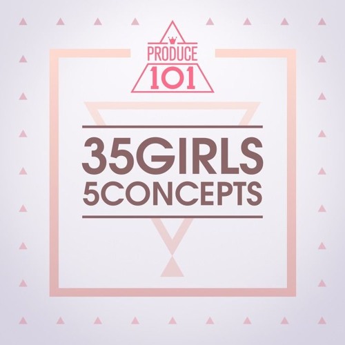 ภาพปกอัลบั้มเพลง PRODUCE 101 - 35 Girls 5 Concepts 소녀온탑 (Girls On Top) - 같은 곳에서 (In the Same Place) Cover Cover