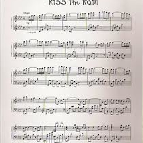 ภาพปกอัลบั้มเพลง Kiss the rain - Yiruma