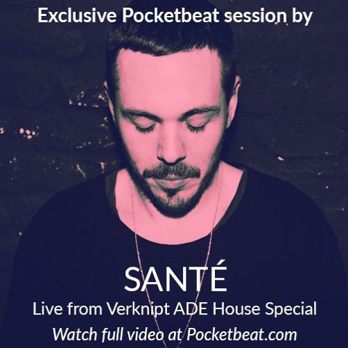 ภาพปกอัลบั้มเพลง Exclusive house music session by house DJ Santé b2b ed by Sidney Charles - Full mix at Pocketbeat