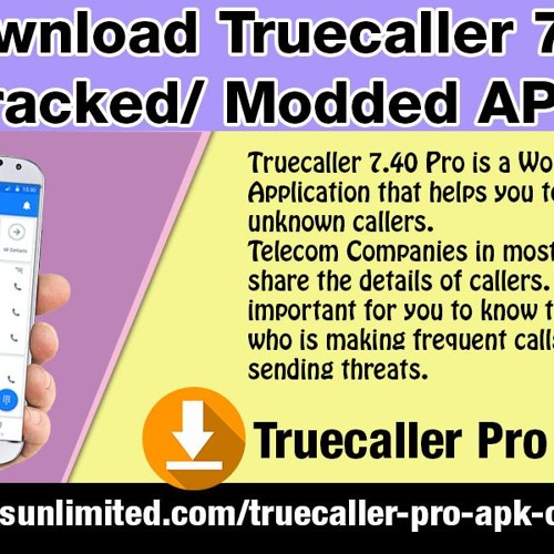 ภาพปกอัลบั้มเพลง Free Download Truecaller 7.40 Pro Cracked APK