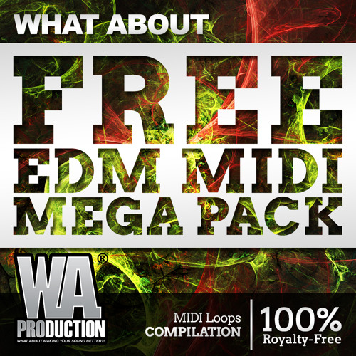 ภาพปกอัลบั้มเพลง FREE EDM MIDI Mega Pack 850 WAV & MIDI Loops