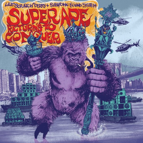 ภาพปกอัลบั้มเพลง Lee Scratch Perry Subatomic Sound System Underground Roots w Ari Up of The Slits (out 9 11)