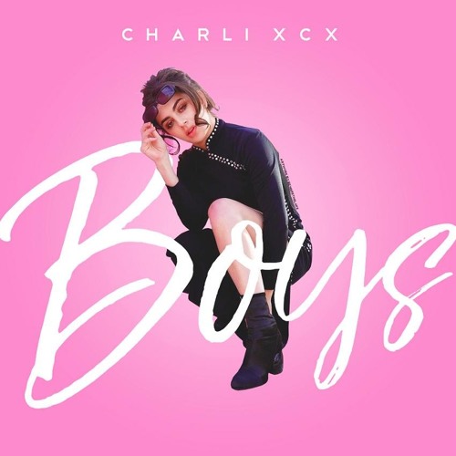 ภาพปกอัลบั้มเพลง boys - charli xcx cover