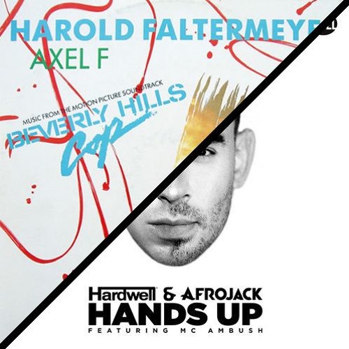 ภาพปกอัลบั้มเพลง Afrojack & Hardwell Vs. Harold Faltermeyer - Hands Up Vs. Axel F (W&W Mashup) Kronos Fix