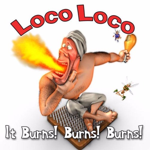 ภาพปกอัลบั้มเพลง It Burns Burns Burns Extended (Loco Loco)